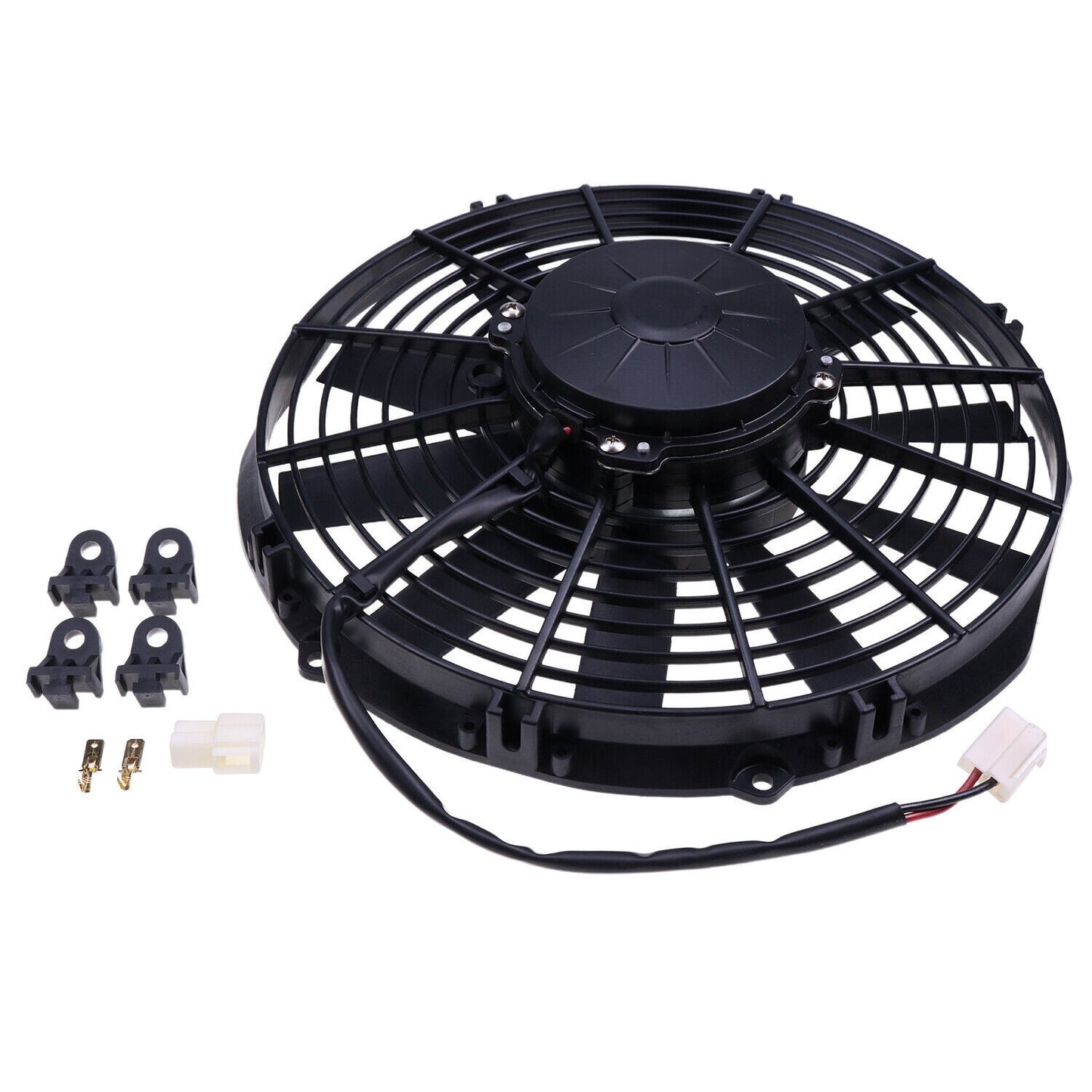 For SPAL 24V Cooling Fan Blower 30100465 VA09-BP12/C-54A Electric