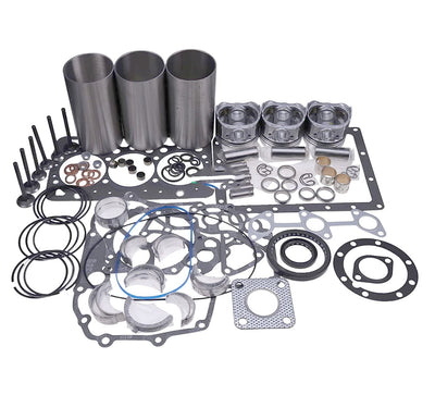 3TNE74 Engine Overhaul Rebuild Kit For Yanmar Engine AF17 119623-22080