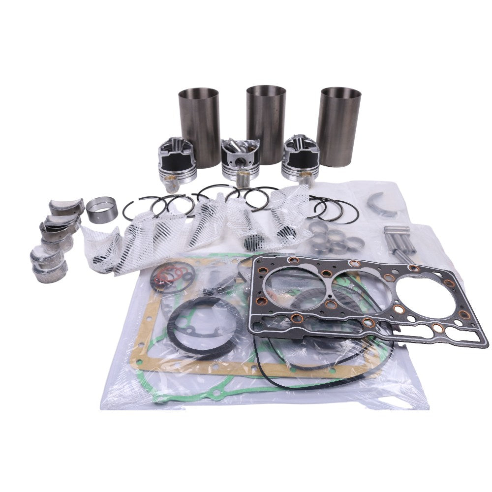 Overhaul Rebuild Kit for Kubota D1005 Engine Tractor KB17X KB18 KB19X KB165