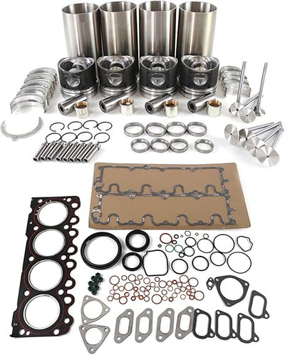 New Engine Overhaul Rebuild Kit 1310 04271178 with Valve Kit for Deutz BF4M1011 F4M1011