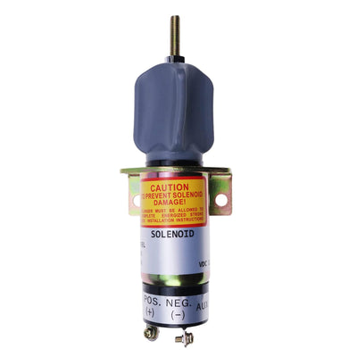 1502-12C2U1B1S1 Diesel Stop Solenoid 12V 12T Compatible with Woodward 1500 Series