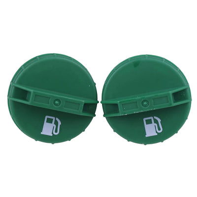 2X 6632468 Green Fuel Fill Cap Compatible with New Holland L190 LS180 LS180.B L160 L170