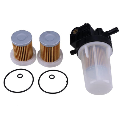 Fuel Filter Assembly & 2pcs Filter 6A320-59930 Compatible With Kubota L2501 L2800 L3200 L3400