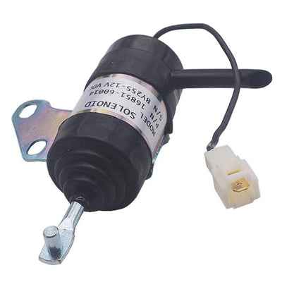 Fuel Shut Off Solenoid 052600-4531 Compatible With Kubota B7410D BX1500D BX1800D BX1830D