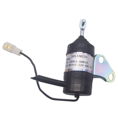 Fuel Shut Off Solenoid 052600-4531 Compatible With Kubota B7410D BX1500D BX1800D BX1830D