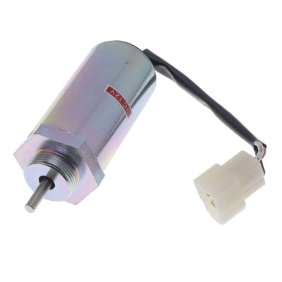 8973295680 Fuel Shutoff Solenoid Compatible With Hitachi Excavator EX35U EX27U EX50U