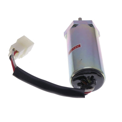 8973295680 Fuel Shutoff Solenoid Compatible With Hitachi Excavator EX35U EX27U EX50U