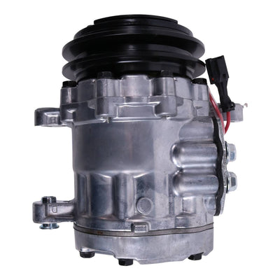 12V A/C Compressor FYD00007143 For John Deere 30G 35G 50G 35 P 50 P Excavator