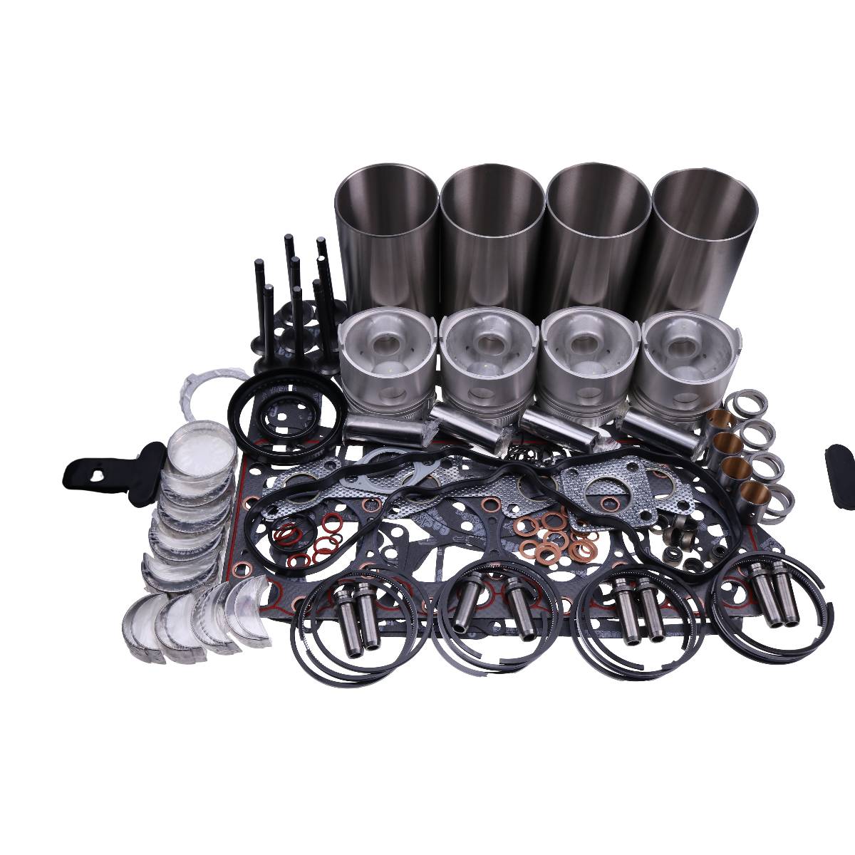 V1702 V1702 DI Overhaul Rebuild Kit For Kubota Engine Bobcat 743 733