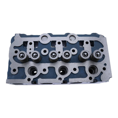 Complete Cylinder Head For Kubota D750 Engine W Full Set Valves Installed Ready