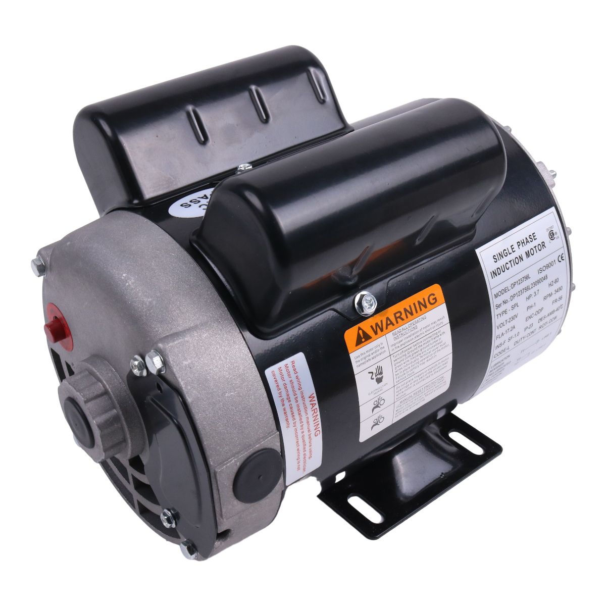 Electric Motor MC019700SJ MC019700AV MC019700IP for 230V, 3.7HP, 3485RPM, 56FR