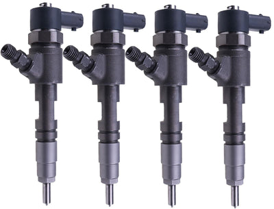 4PCS Fuel Injector 1J808-53052, 0445110775 for Kubota D1803 V2403 Engine R430