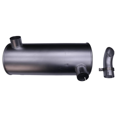 Muffler Silencer 4448414 For Hitachi ZX225US ZX225USR ZX270 ZX300W Isuzu 6BG1