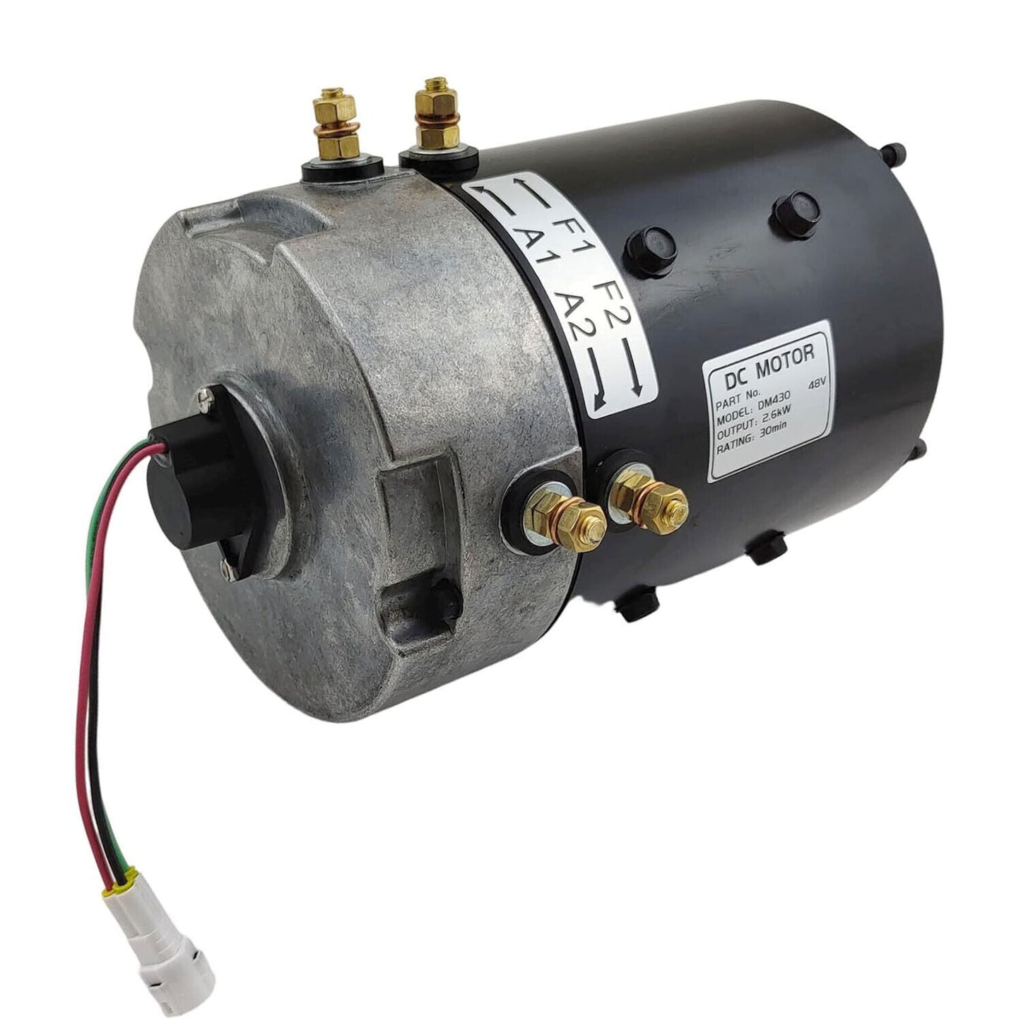 DC Motor DM430 for Yamaha Hitachi Golf Carts G29 48V 2.6KW 3.5HP