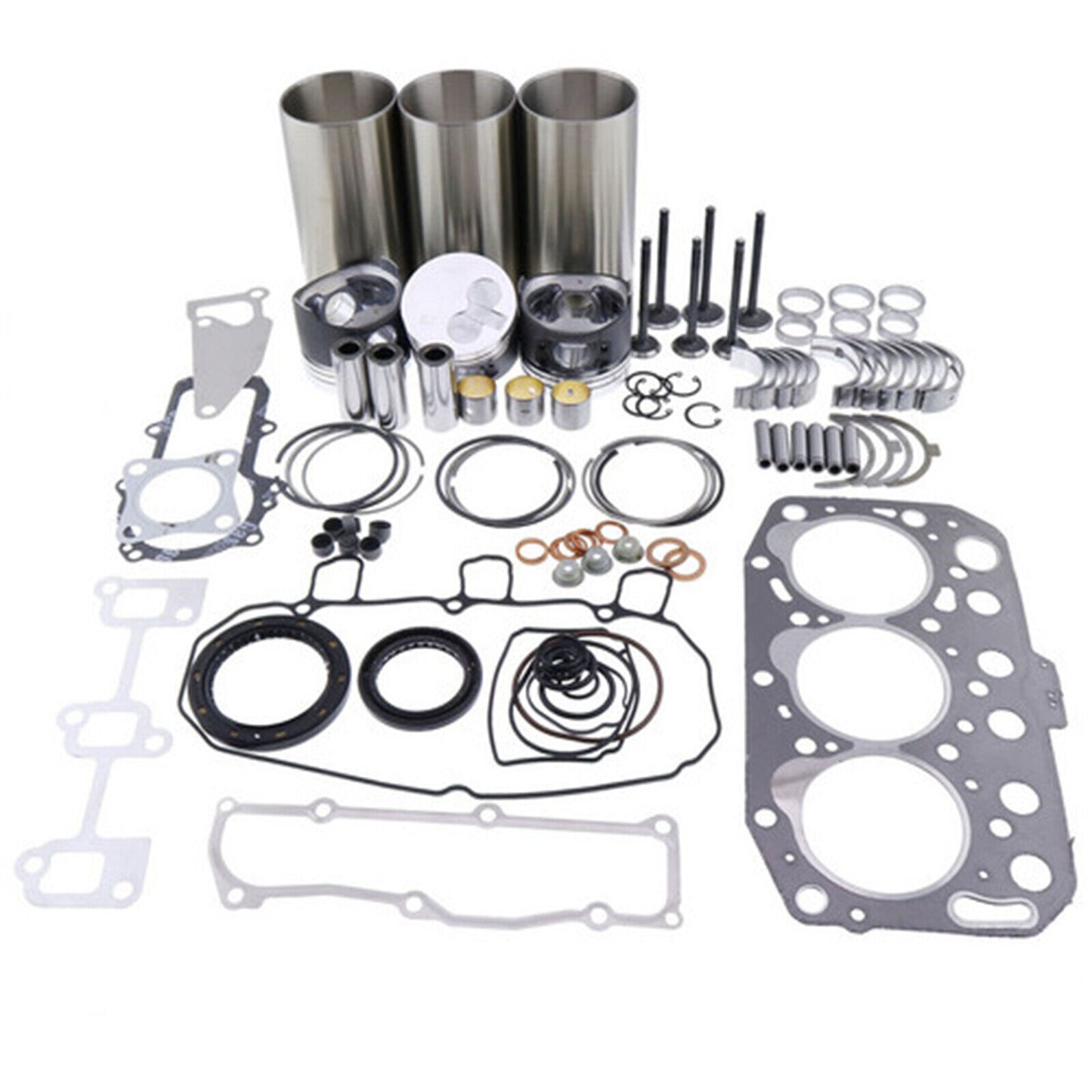 3TNE88 3D88E-3 3D88 Overhaul Rebuild Kit for Yanmar Komatsu Engine Parts