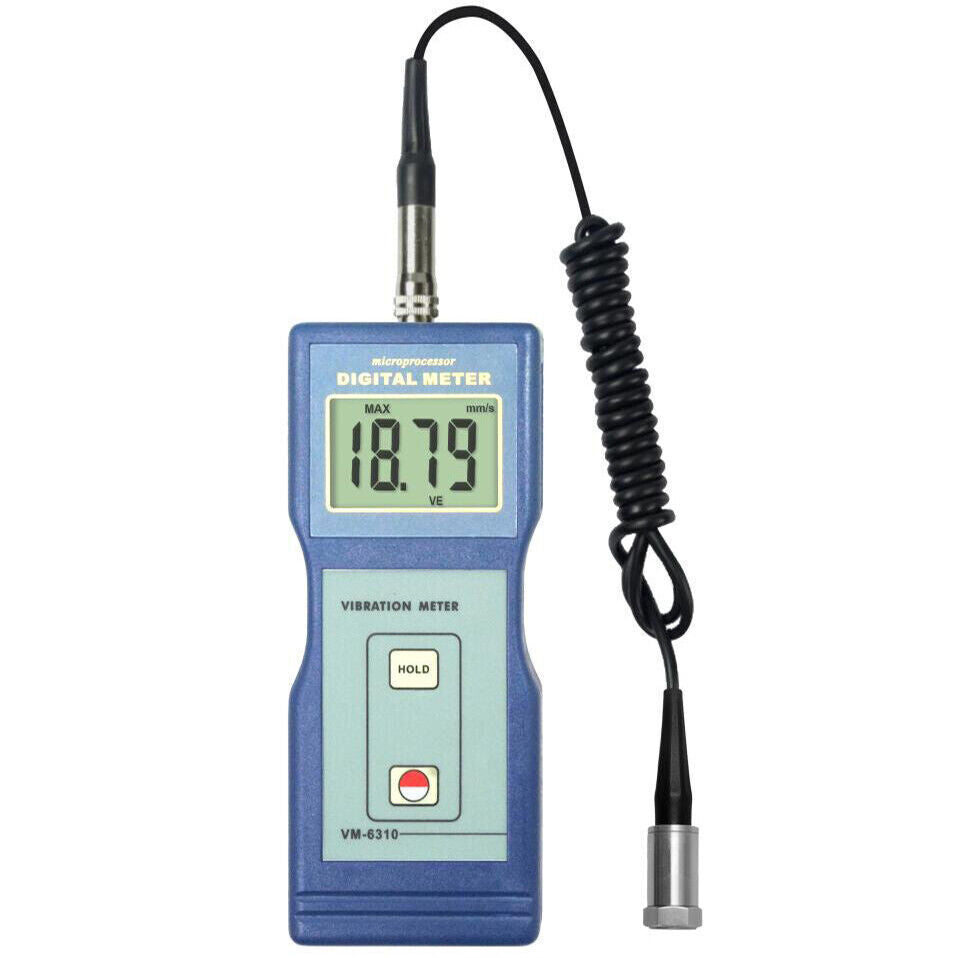 VM6310 Digital Vibration Meter Tester Vibrometer Gauge VM-6310