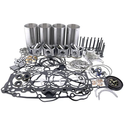 Engine Overhaul Rebuild Kit for ISUZU 4JG1T 4JG1T-ABGA Takeuchi TL140