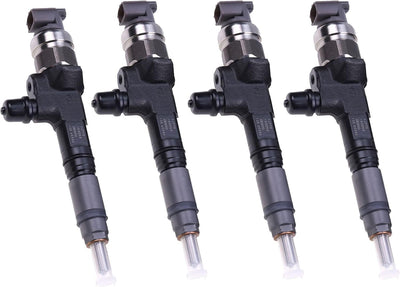 4pcs Fuel Injector 1J508-53052 For Kubota SVL95 M5-091HD M5-111HD M5L-111 V3800