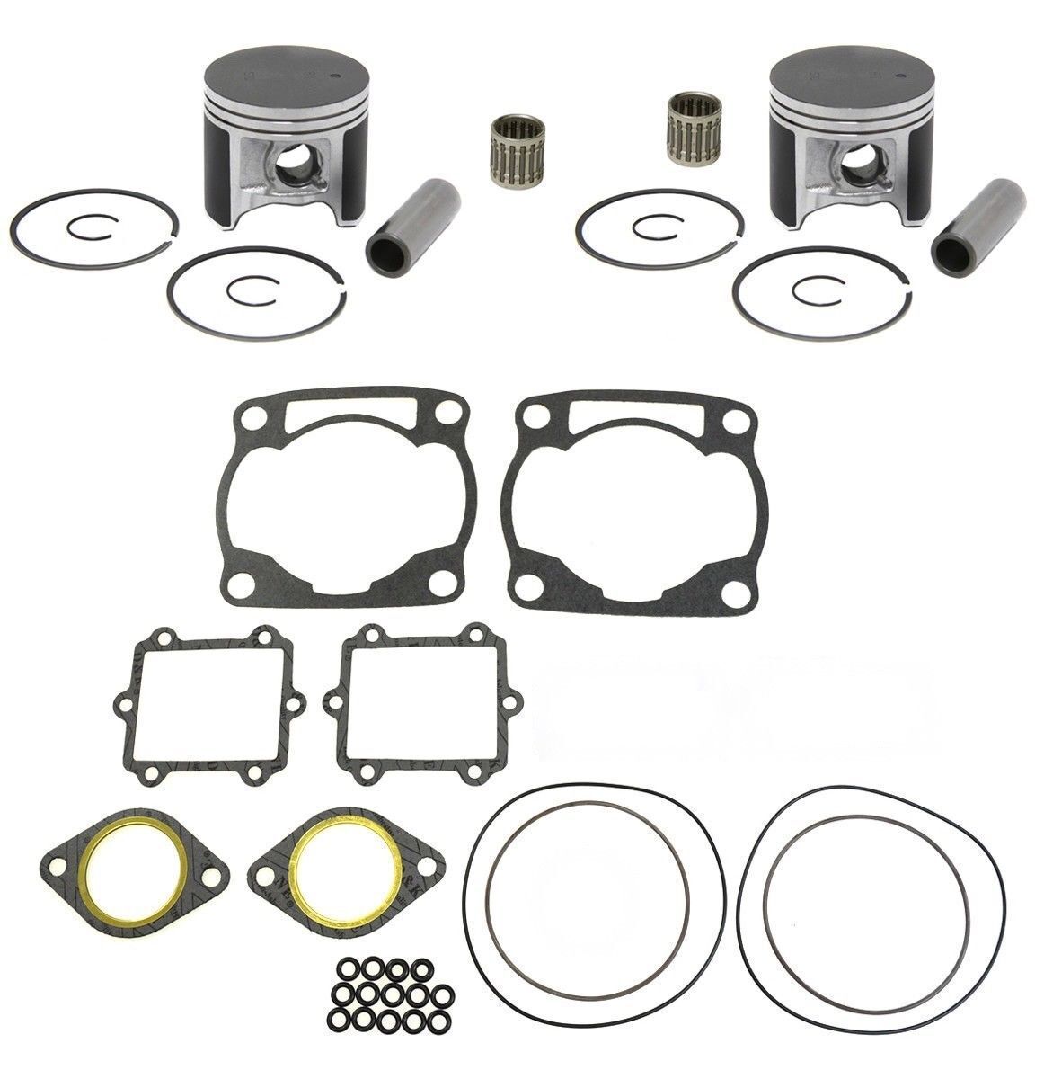 2001 2002 2003 Arctic Cat ZL 600 Top End Rebuild Kit Stock Bore 78mm