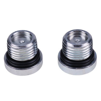 New 2X 2203739 2203738 Front Gearcase Fill Plug Oil Drain Plug Compatible with Polaris Sportsman RZR Ranger 570 500 1000