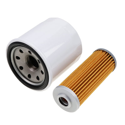 New Filter Kit Fuel and Oil Filter M806418 MIU804763 M801101 Compatible with John Deere 1023E 1025R 1026R 2305 2320 755 855 HPX Diesel Gator X495 X744 X595 X740 X748 1435 355D 430 F935 F912 F925 GX355 1420